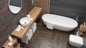 Каменно-полимерная плитка Alpine Floor PARQUET LIGHT / Дуб Альферац ЕСО 13-22