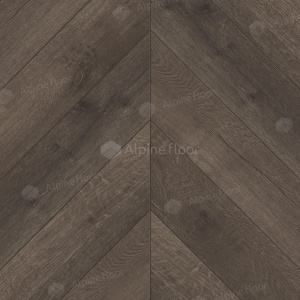 Кварц-виниловая плитка Alpine Floor CHEVRON ALPINE LVT / Дуб Антарес ECO 20-9