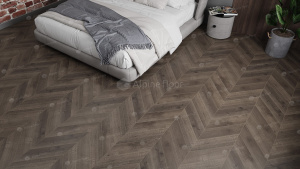 Каменно-полимерная плитка SPC Alpine Floor CHEVRON ALPINE / Дуб Антарес ECO 18-9