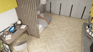 Каменно-полимерная плитка SPC Alpine Floor CHEVRON ALPINE / Сонома ECO 18-7