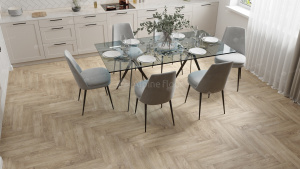 Каменно-полимерная плитка Alpine Floor PARQUET LIGHT / ДУБ ВАНИЛЬ СЕЛЕКТ ЕСО 13-3