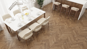 Каменно-полимерная плитка SPC Alpine Floor CHEVRON ALPINE / Гевуина ECO 18-10