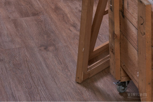 Каменно-полимерная плитка CERAMO VINILAM WOOD / 61512 Дуб Оливковый