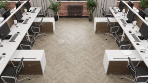 Каменно-полимерная плитка SPC Alpine Floor CHEVRON ALPINE / Карите ECO 18-11