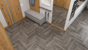 Каменно-полимерная плитка Alpine Floor PARQUET LIGHT / Дуб Мерга ЕСО 13-13