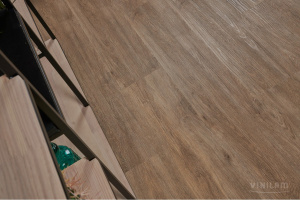 Каменно-полимерная плитка CERAMO VINILAM WOOD / 6151-D03 Дуб Имбирь