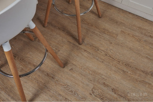 Каменно-полимерная плитка CERAMO VINILAM WOOD / 101-4 Дуб Карона