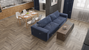 Каменно-полимерная плитка Alpine Floor PARQUET LIGHT / Дуб Исида ЕСО 13-15
