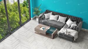 Каменно-полимерная плитка Alpine Floor PARQUET LIGHT / СНЕЖНЫЙ ЕСО 13-11