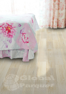 Инженерная доска Global Parquet "Classic" / Дуб Pearl (Жемчуг)