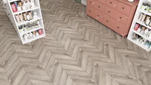 Каменно-полимерная плитка SPC Alpine Floor CHEVRON ALPINE / Дуб Исида ECO 18-8