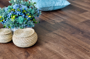 Кварц-виниловый ламинат Alpine Floor REAL WOOD / ECO2-2 Дуб Мокка Синхронное тиснение /